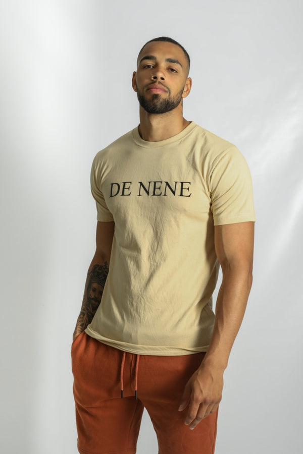 DE NENE PRINT T-SHIRT - BEIGE