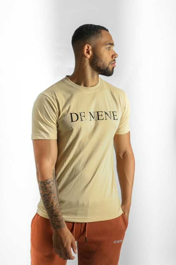 DE NENE PRINT T-SHIRT - BEIGE